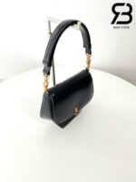 Túi YSL Mini Voltaire Top Handle Bag In Box Calfskin Leather Black Màu Đen 21CM Best Quality