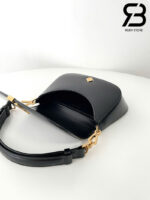 Túi YSL Mini Voltaire Top Handle Bag In Box Calfskin Leather Black Màu Đen 21CM Best Quality