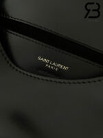 Túi YSL Mini Voltaire Top Handle Bag In Box Calfskin Leather Black Màu Đen 21CM Best Quality