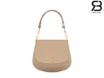 Túi YSL Mini Voltaire Top Handle Bag In Box Calfskin Leather DK Toffee Màu Nâu 21CM Best Quality