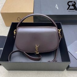 Túi YSL Voltaire In Box Calfskin Leather Raisin 24CM Best Quality