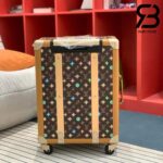 Vali LV Vali Rolling Trunk Monogram Craggy Canvas Chocolate Best Quality