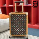 Vali LV Vali Rolling Trunk Monogram Craggy Canvas Chocolate Best Quality