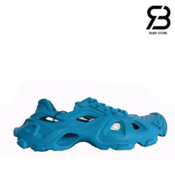 Dép Balenciaga HD Cutout Lace-up EVA Blue Xanh Dương Best Quality