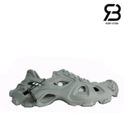 Dép Balenciaga HD Cutout Lace-up EVA Grey Màu Xám Best Quality