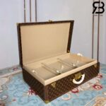 Rương LV Alzer 55 - 80 CM Monogram Màu Nâu Best Quality