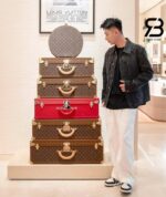 Rương LV Bisten 50 - 80 CM Monogram Màu Nâu Best Quality