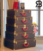Rương LV Bisten 50 - 80 CM Monogram Màu Nâu Best Quality