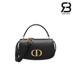 Túi Dior Small 30 Montaigne Avenue Top Handle Bag Blue Oblique Jacquard and Calfskin Best Da Nhập