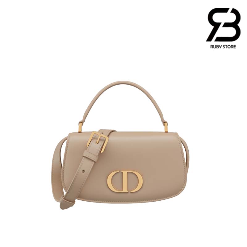 tui-small-30-montaigne-avenue-top-handle-bag-beige-ribbed-calfskin-best-da-nhap Túi Small 30 Montaigne Avenue Top Handle Bag Beige Ribbed Calfskin Best Da Nhập