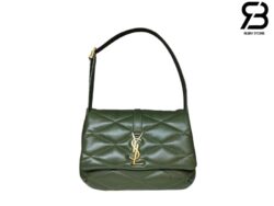 Túi YSL Le 57 Shoulder Bag Dark Green Lambskin Màu Xanh Đậm 24CM Best Quality