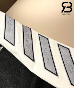 Áo Khoác Off-White Lea Vasity Đen Trắng Best Quality