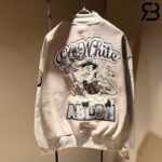 Áo Khoác Off-White x AC Milan Cream White Màu Kem Best Quality