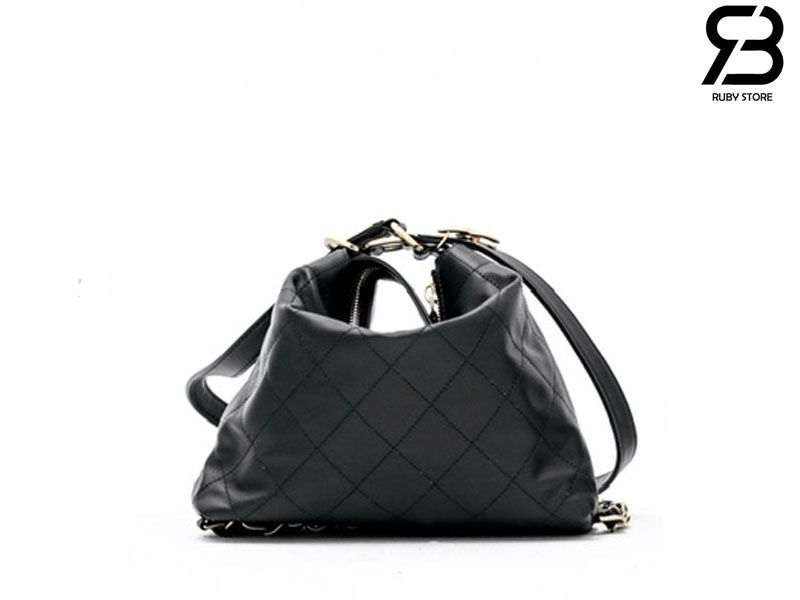 balo-chanel-ss25-large-black-calfskin-mau-den-20cm-best-quality Ba lô Chanel SS25 Large Black Calfskin 20CM Màu Đen Best Quality