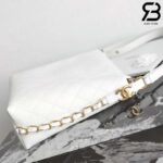 Ba lô Chanel SS25 Large White Calfskin 27CM Màu Trắng Best Quality