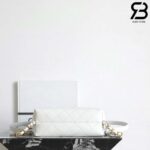 Ba lô Chanel SS25 Large White Calfskin 27CM Màu Trắng Best Quality