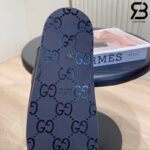 Dép Gucci Sandal with Crystal Double G Đen Best Quality