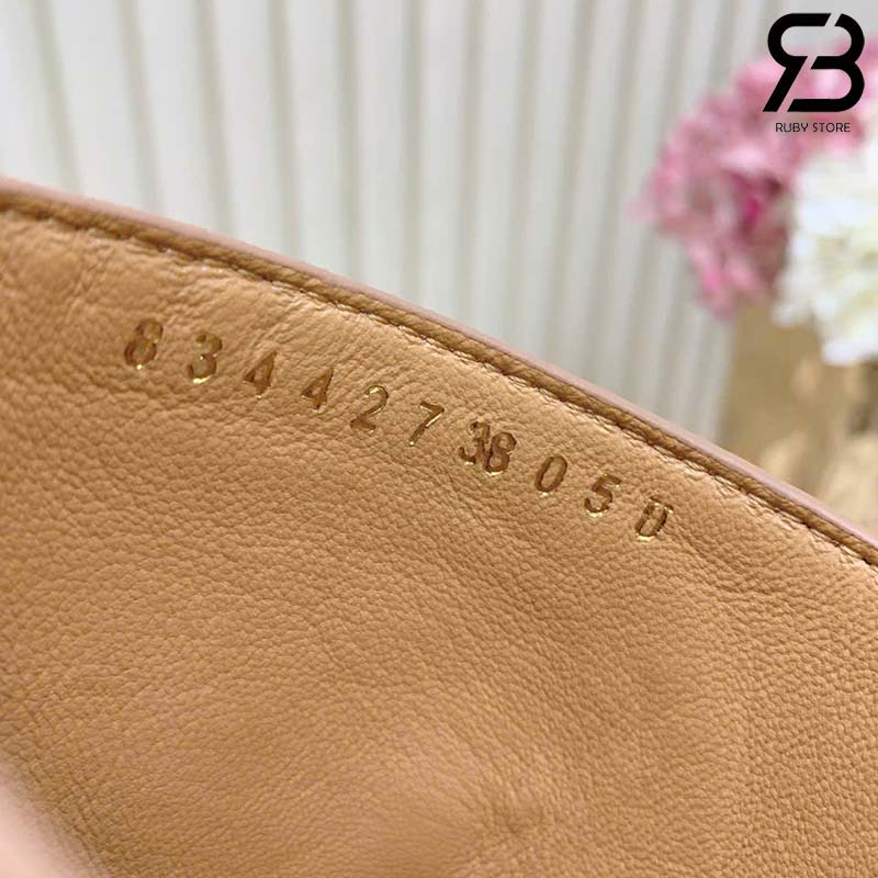 Dép Gucci Slide Sandal With Horsebit Light Brown Nâu Best Quality