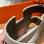 Dép Hermes Oasis Sandal Craie Epsom Best Quality