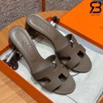 Dép Hermes Oasis Sandal Etoupe Epsom Best Quality