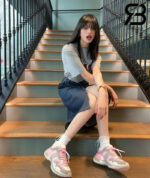 Giày Gucci 2.0 Sneaker Grey Pink Xám Hồng Best Quality