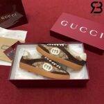 Giày Gucci G75 Sneaker GG Canvas Brown Best Quality