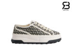 Giày Gucci Tennis 1977 GG Canvas Jacquard Ivory Black Best Quality