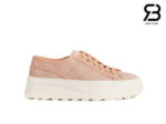 Giày Gucci Tennis 1977 Platform GG Canvas Vintage Hồng Best Quality