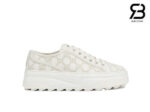 Giày Gucci Tennis 1977 GG Canvas White Best Quality