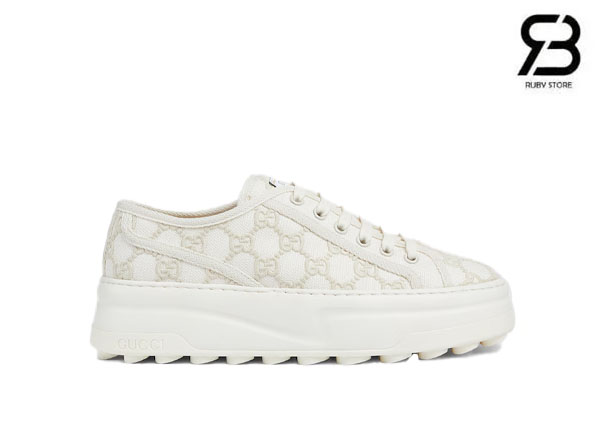 giay-gucci-tennis-1977-gg-canvas-white-best-quality Giày Gucci Tennis 1977 GG Canvas White Best Quality