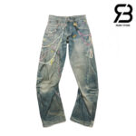 Quần Acne Studios Loose Fit Jeans 1981 Mid Blue Best Quality