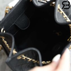 Ba lô Chanel 25 Medium Black Caviar 23CM Màu Đen Best Quality
