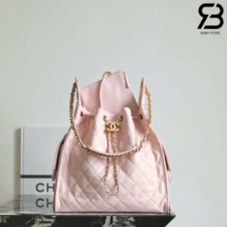 Túi Chanel 25 Medium Pink Da Caviar 40CM Màu Hồng Best Quality