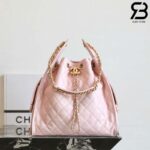Túi Chanel 25 Medium Pink Da Caviar 40CM Màu Hồng Best Quality