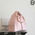 Túi Chanel 25 Medium Pink Da Caviar 40CM Màu Hồng Best Quality