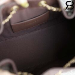 Túi Chanel 25 Small Dark Brown Da Caviar 30CM Nâu Đậm Best Quality