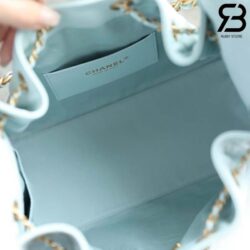 Túi Chanel 25 Small Light Blue Da Caviar 30CM Xanh Dương Best Quality