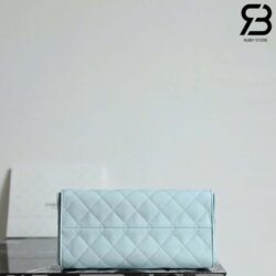 Túi Chanel 25 Small Light Blue Da Caviar 30CM Xanh Dương Best Quality