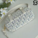 Túi Dior D-Vibe East-West Nano Bag Blue Oblique Chambray Best Quality