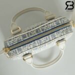 Túi Dior D-Vibe East-West Nano Bag Blue Oblique Chambray Best Quality