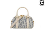 Túi Dior D-Vibe East-West Nano Bag Blue Oblique Chambray Best Quality