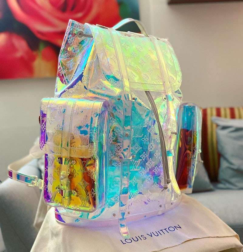 Balo Louis Vuitton Christopher GM Prism Backpack