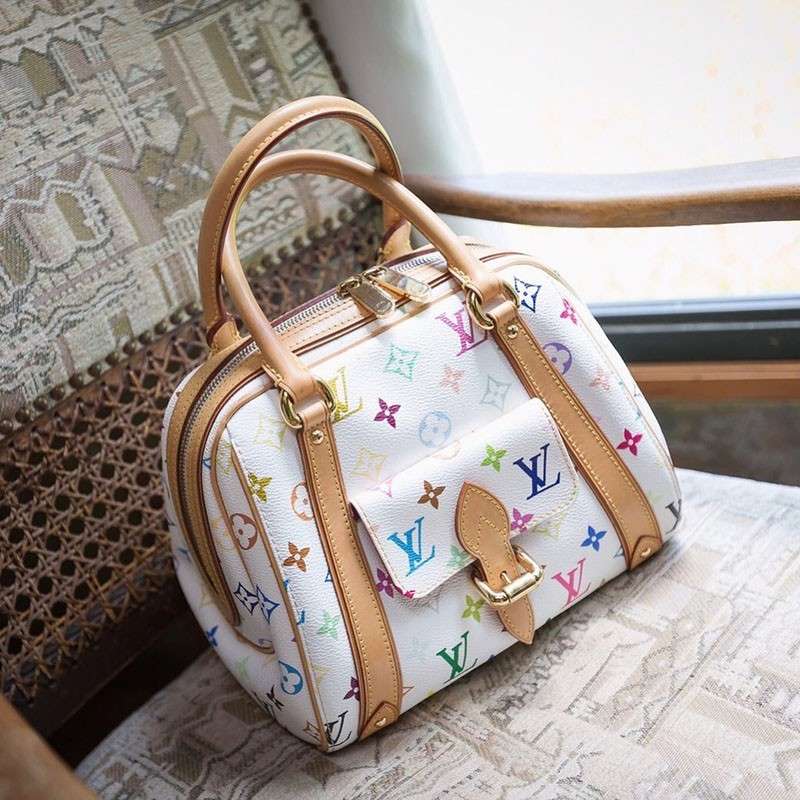 Túi Louis Vuitton Priscilla Multicolor White