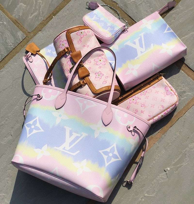 Túi Louis Vuitton Neverfull Rainbow Edition