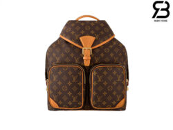 Ba Lô LV Montsouris Cargo M14015 Monogram Archive Nâu 40CM Best Quality