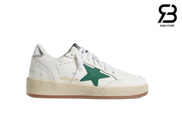 giay-golden-goose-ball-star-2-trang-xanh-la-best-quality Giày Golden Goose Ball Star 2 Trắng Xanh Lá Best Quality
