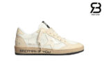 Giày Golden Goose Ball Star Dreaming Of You Trắng Kem Best Quality