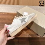 Giày Golden Goose Ball Star Trắng Hồng Bạc Kim Tuyến Best Quality