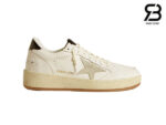 Giày Golden Goose Ball Star With Ice Gray Suede Star Trắng Xám Best Quality