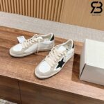 Giày Golden Goose Ball Star En Cuir Item Trắng Đen Best Quality